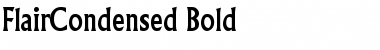 Download FlairCondensed Font Download FlairCondensed Font
