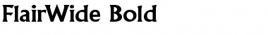 Download FlairWide Font Download FlairWide Font
