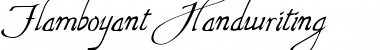 Download Flamboyant Handwri Font Download Flamboyant Handwri Font