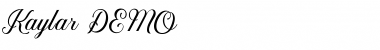 Download Kaylar DEMO Font Download Kaylar DEMO Font