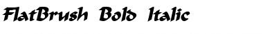 Download FlatBrush Font Download FlatBrush Font