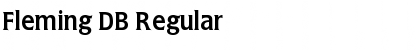 Download Fleming DB Font Download Fleming DB Font