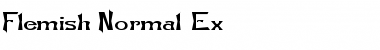 Download Flemish-Normal Ex Font Download Flemish-Normal Ex Font