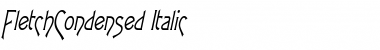 Download FletchCondensed Font Download FletchCondensed Font