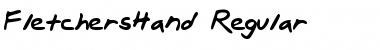 Download FletchersHand Font Download FletchersHand Font