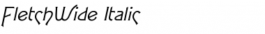 Download FletchWide Font Download FletchWide Font