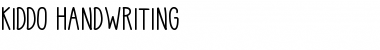 Download Kiddo Handwriting Font Download Kiddo Handwriting Font