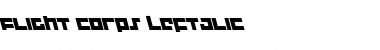 Download Flight Corps Leftalic Font Download Flight Corps Leftalic Font