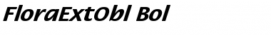 Download FloraExtObl-Bol Font Download FloraExtObl-Bol Font