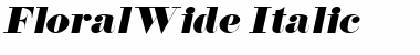 Download FloralWide Font Download FloralWide Font