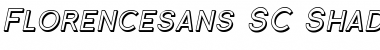 Download Florencesans SC Shaded Font Download Florencesans SC Shaded Font