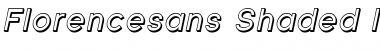 Download Florencesans Shaded Font Download Florencesans Shaded Font