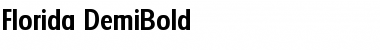 Download Florida-DemiBold Font Download Florida-DemiBold Font