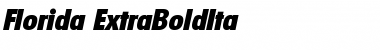 Download Florida-ExtraBoldIta Font Download Florida-ExtraBoldIta Font