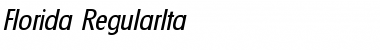 Download Florida-RegularIta Font Download Florida-RegularIta Font