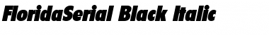 Download FloridaSerial-Black Font Download FloridaSerial-Black Font