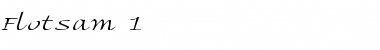 Download Flotsam 1 Font Download Flotsam 1 Font