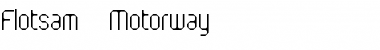 Download Flotsam Motorway Font Download Flotsam Motorway Font