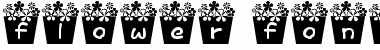 Download flower_font Font Download flower_font Font