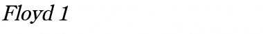 Download Floyd 1 Font Download Floyd 1 Font