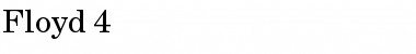 Download Floyd 4 Font Download Floyd 4 Font