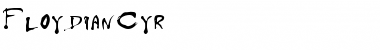 Download FloydianCyr Font Download FloydianCyr Font