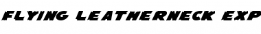 Download Flying Leatherneck Expanded Font Download Flying Leatherneck Expanded Font