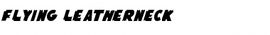 Download Flying Leatherneck Font Download Flying Leatherneck Font