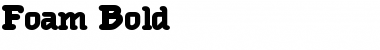 Download Foam Bold Font Download Foam Bold Font