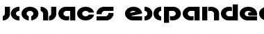 Download Kovacs Expanded Font Download Kovacs Expanded Font