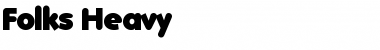 Download Folks-Heavy Font Download Folks-Heavy Font