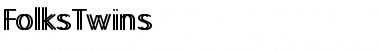 Download FolksTwins Font Download FolksTwins Font