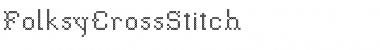 Download FolksyCrossStitch Font Download FolksyCrossStitch Font
