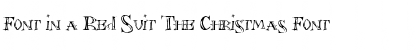 Download Font in a Red Suit Font Download Font in a Red Suit Font