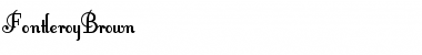 Download FontleroyBrown Font Download FontleroyBrown Font