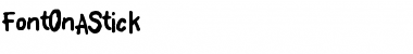 Download FontOnAStick Font Download FontOnAStick Font