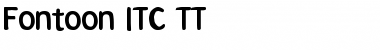 Download Fontoon ITC TT Font Download Fontoon ITC TT Font