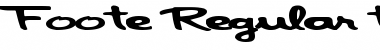 Download Foote Font Download Foote Font