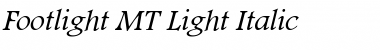 Download Footlight MT Light Font Download Footlight MT Light Font