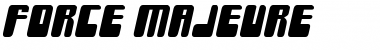 Download Force Majeure Font Download Force Majeure Font