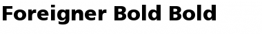 Download Foreigner-Bold Font Download Foreigner-Bold Font