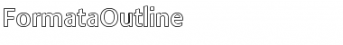 Download FormataOutline Font Download FormataOutline Font