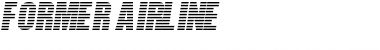 Download Former Airline Font Download Former Airline Font