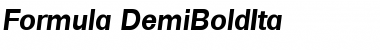Download Formula-DemiBoldIta Font Download Formula-DemiBoldIta Font