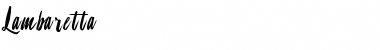 Download Lambaretta Font Download Lambaretta Font