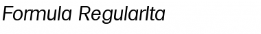 Download Formula-RegularIta Font Download Formula-RegularIta Font