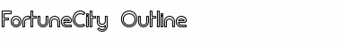 Download FortuneCity Outline Font Download FortuneCity Outline Font