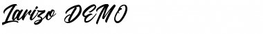 Download Larizo DEMO Font Download Larizo DEMO Font