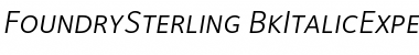 Download FoundrySterling-BkItalicExpert Font Download FoundrySterling-BkItalicExpert Font