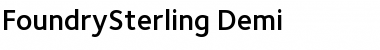 Download FoundrySterling-Demi Font Download FoundrySterling-Demi Font